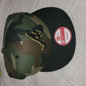 Atlanta braves camo hat